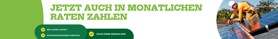 Ratenzahlung Banner