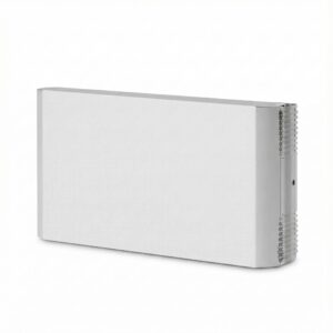 Huawei Luna 2000 5 kWh LUNA2000-5-E0 Speicher Batterie, abgebildet aus einem leichten Winkel auf weißem Hintergrund.
