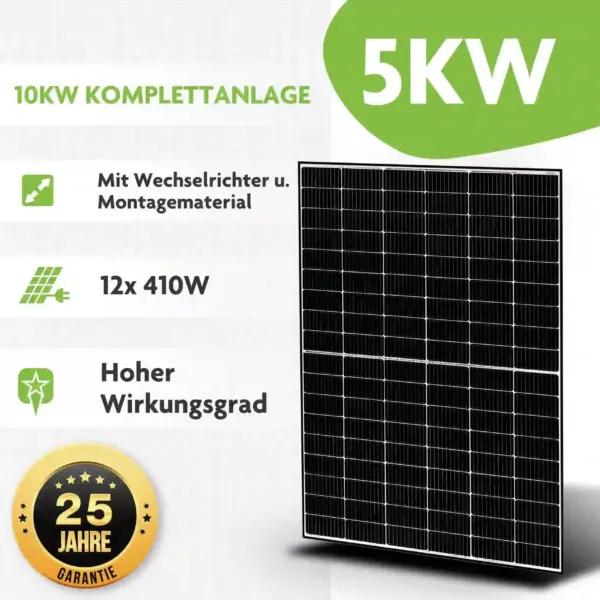 5KW zur Hausnetzeinspeisung mit
