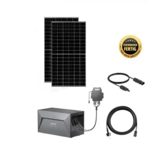 800 Wp Balkonkraftwerk mit 1,6 kWh Speicher Anker Solix