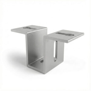 Schletter Universal-Adapter Uno M10/M12 (119033-001), abgebildet aus einem leichten Winkel auf weißem Hintergrund.