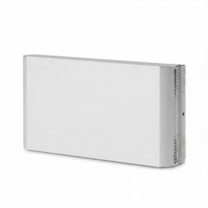 Huawei Luna 2000 5 kWh LUNA2000-5-E0 Speicher Batterie, abgebildet aus einem leichten Winkel auf weißem Hintergrund.