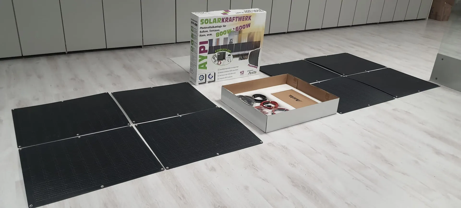 Versandkostenfrei: 880 Wp Balkonkraftwerk FLEXMODULE flexible Solarmodule – Bild 3